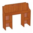 Надстройка для стола прямого "Аврора" 