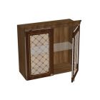 Шкаф 800 с двумя стеклодверьми