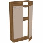 Шкаф двухстворчатый "Латте"
