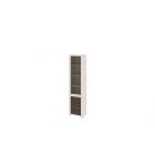  Шкаф комбинированный с одной глухой и одной дверью со стеклом "Фиджи" 