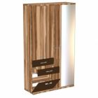 Шкаф-купе комбинированный с зеркалом "Одри"