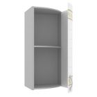 Шкаф окончание с гнутым фасадом