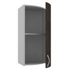 Шкаф окончание с гнутым фасадом