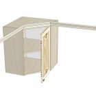 Шкаф угловой