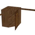 Шкаф угловой