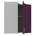 Шкаф угловой с гнутым фасадом