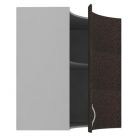 Шкаф угловой с гнутым фасадом