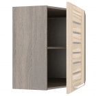 Шкаф угловой со стеклом