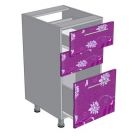 Стол 400 с тремя ящиками