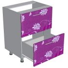 Стол 600 с двумя ящиками