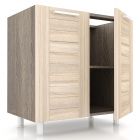 Стол 800 с двумя распашными дверьми