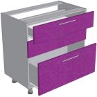 Стол 800 с тремя ящиками