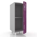 Стол окончание с гнутым фасадом