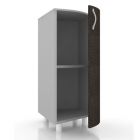 Стол окончание с гнутым фасадом