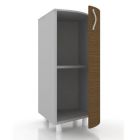 Стол окончание с гнутым фасадом