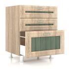 Стол три ящика "Кантри"