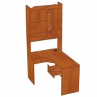 Стол угловой комбинированный "Аврора" 