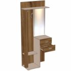 Вешалка комбинированная с зеркалом "Латте"